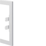 Wandanschlussblende für Geräteeinbaukanal