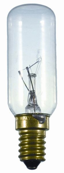 S+H Scharnberger Glimmlampe in Röhrenform 16x54 mm Sockel E14 115 Volt SG204 
