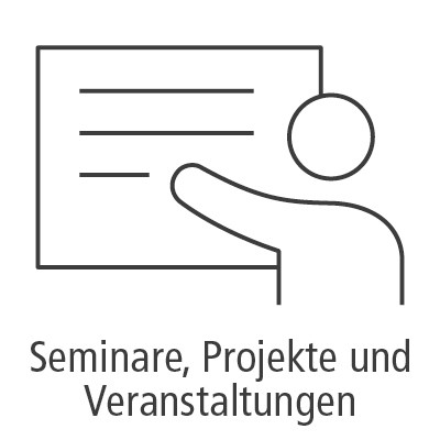 Seminare, Veranstaltungen und Projekte