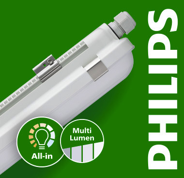 Philips CoreLine Feuchtraumleuchte Gen3 Produktbild