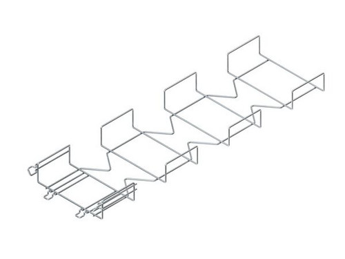 MTCE 54.200 V Bogen 90 f&uuml;r MTC Gitterr. NIEDAX
