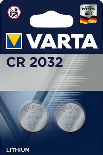 CR 2032 Knopfzelle Lithium Coin Blister2 VARTA