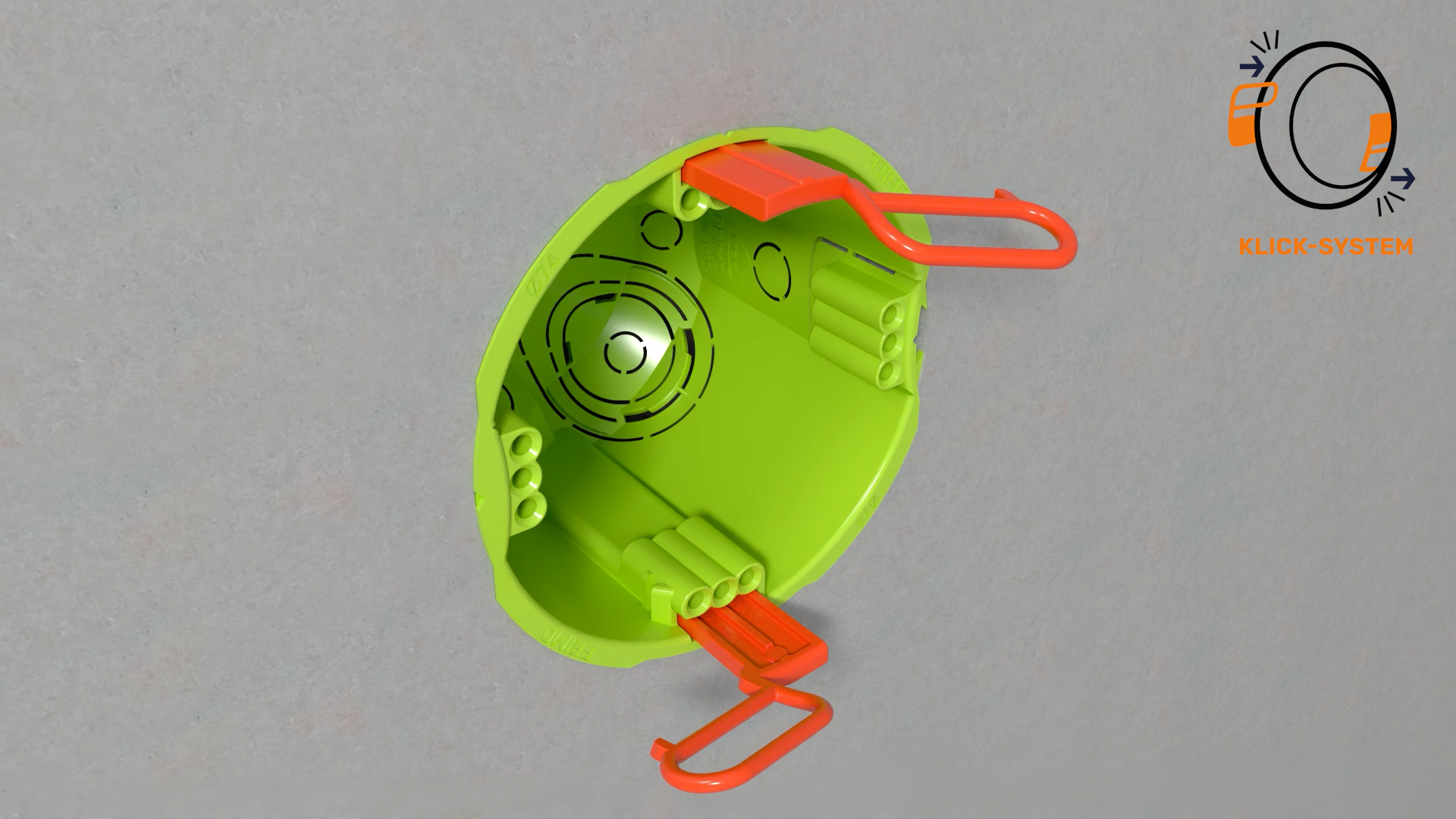 KliQ-Fixx Demontage per Fingerlasche